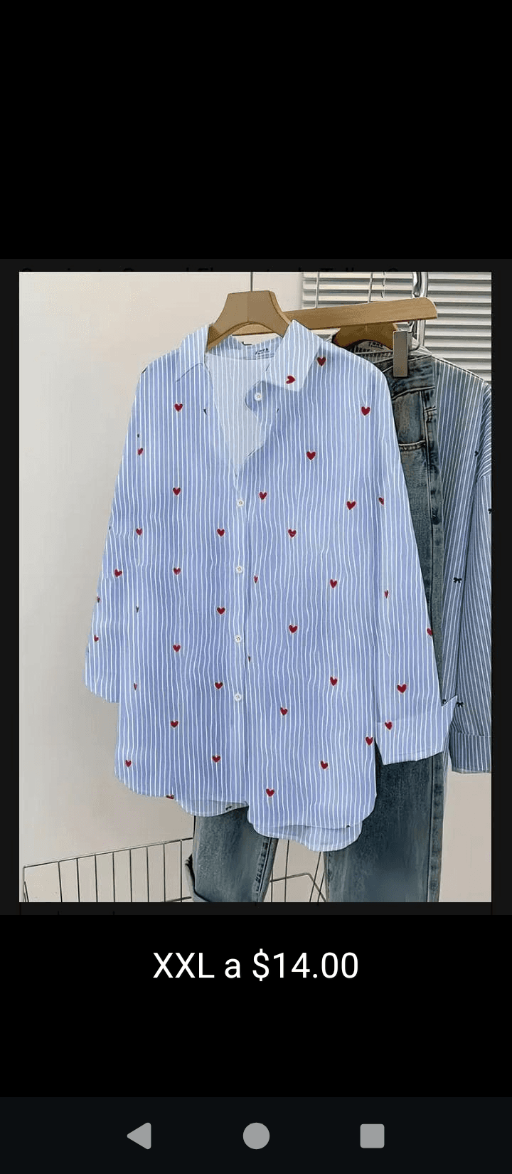 Camisa con Corazones