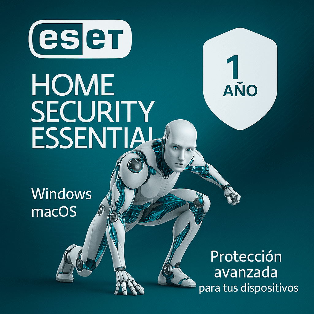 Licencia Eset Home Security Essential - 1 year - Download - 1 device - ESD