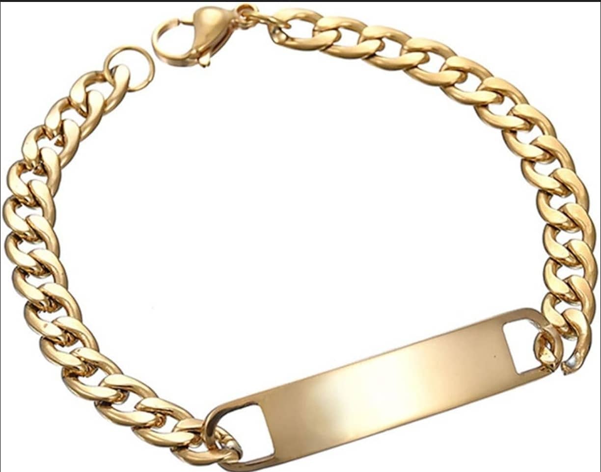 Pulsera Cadena Dorada