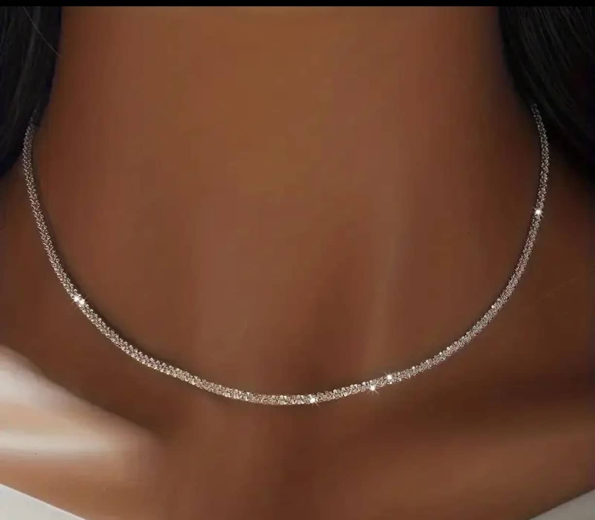 Collar Diamantes Delgado