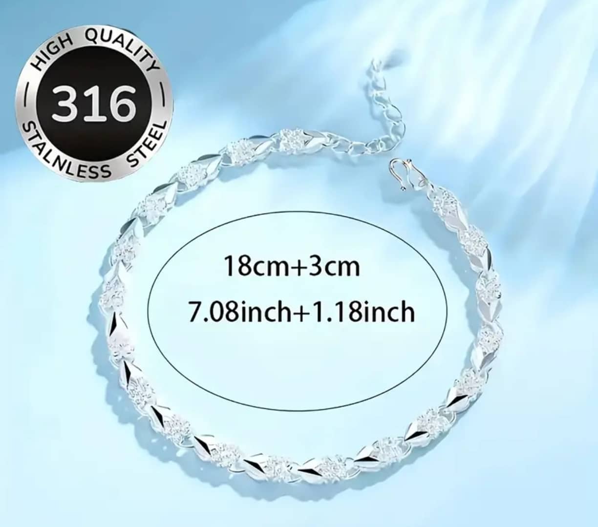 Pulsera Acero Trenzada