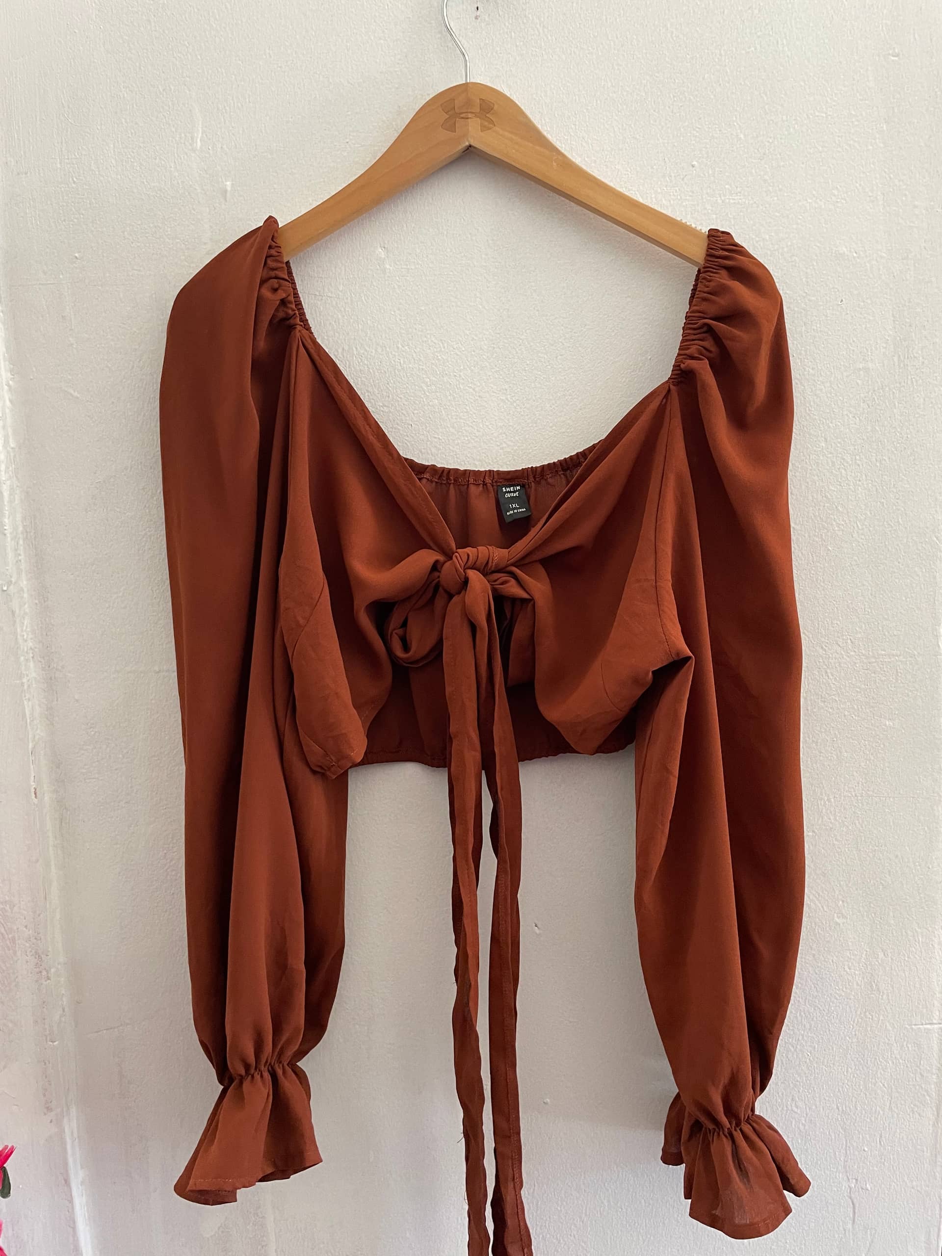 Crop top talla XL