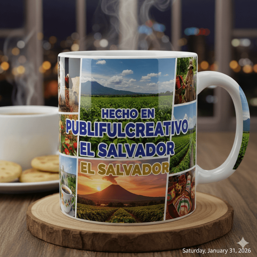 Taza blanca personalizada