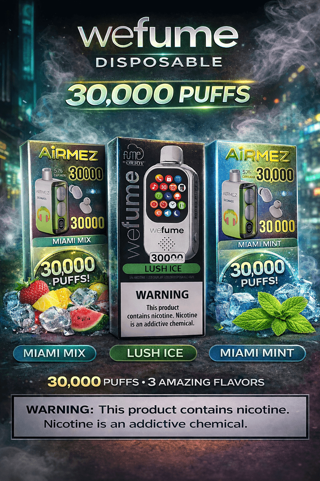 Vape de 30k desechable