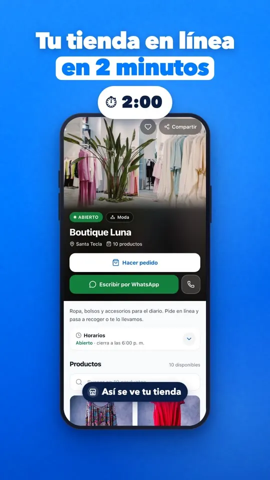 Video: tu tienda en línea en 2 minutos