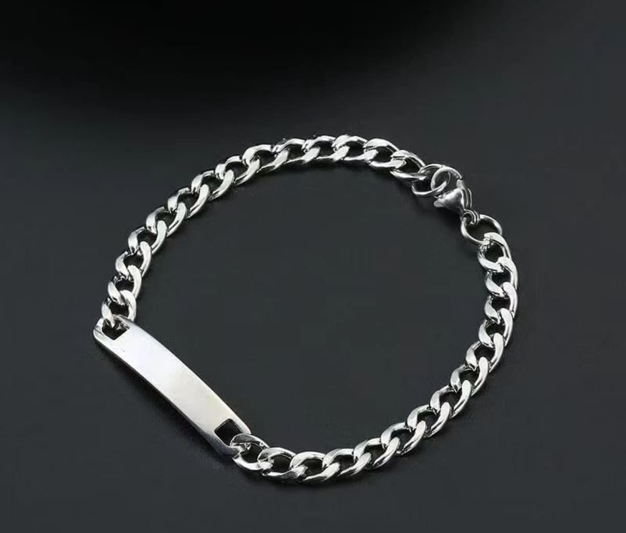 Pulsera Cadena Placa