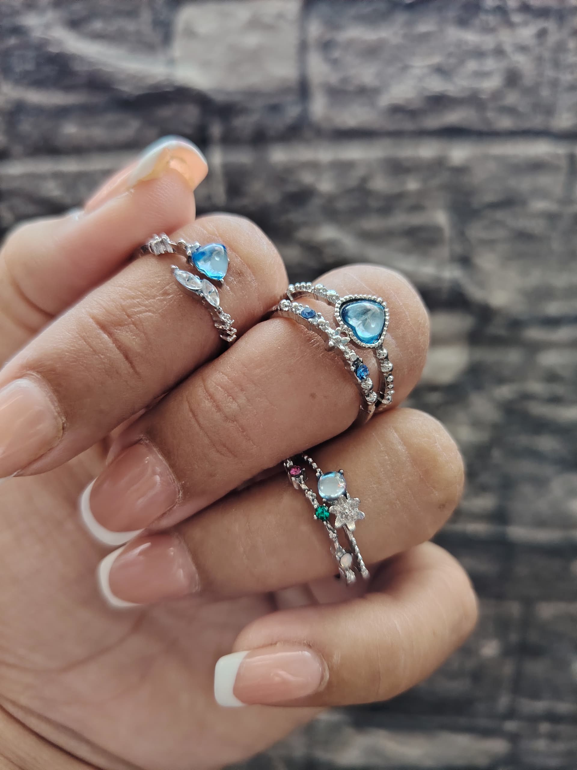 Anillo Multicolor Vintage