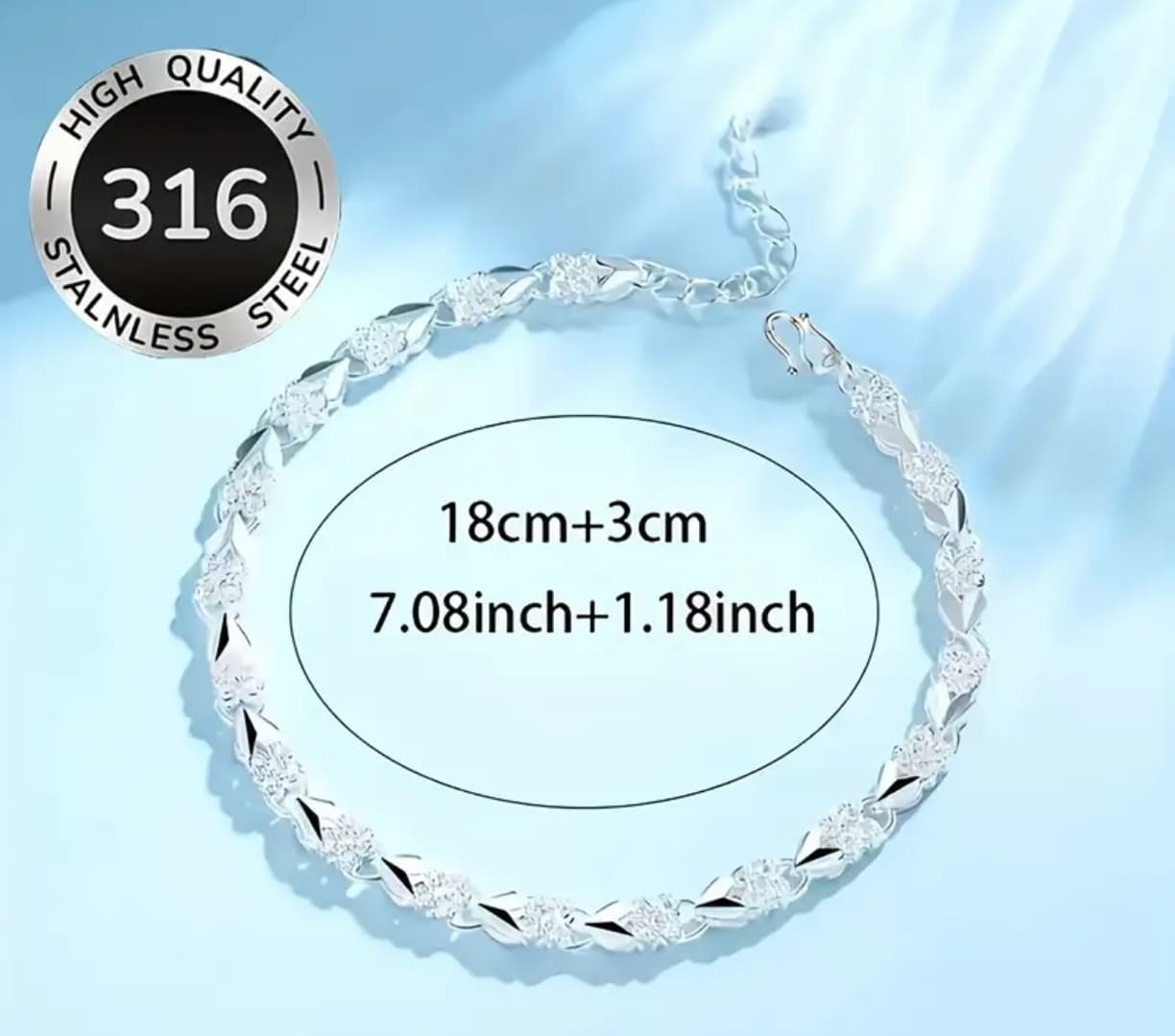Pulsera Acero Trenzada