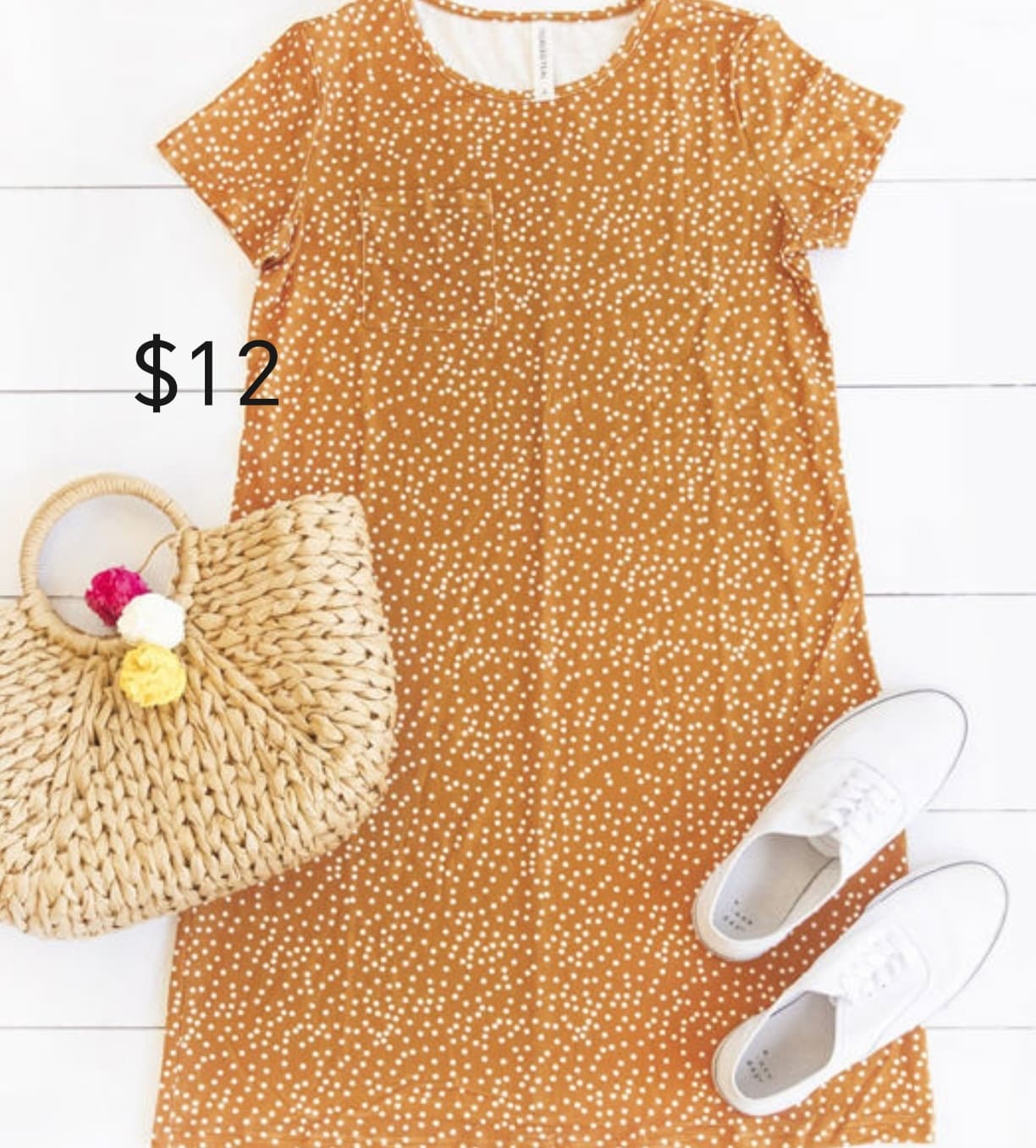 Vestido Casual Lunares