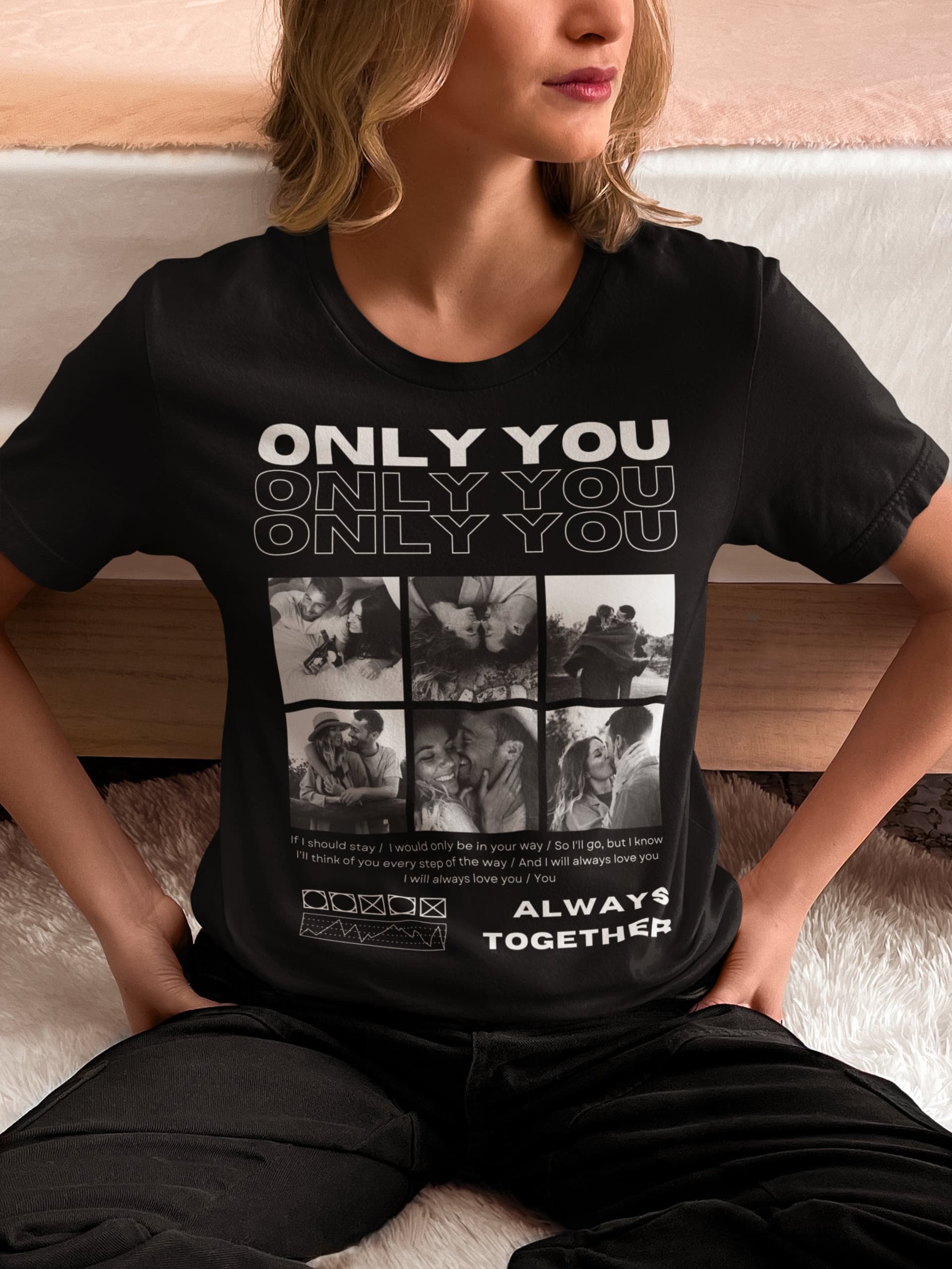 camiseta personalizada algodon only you