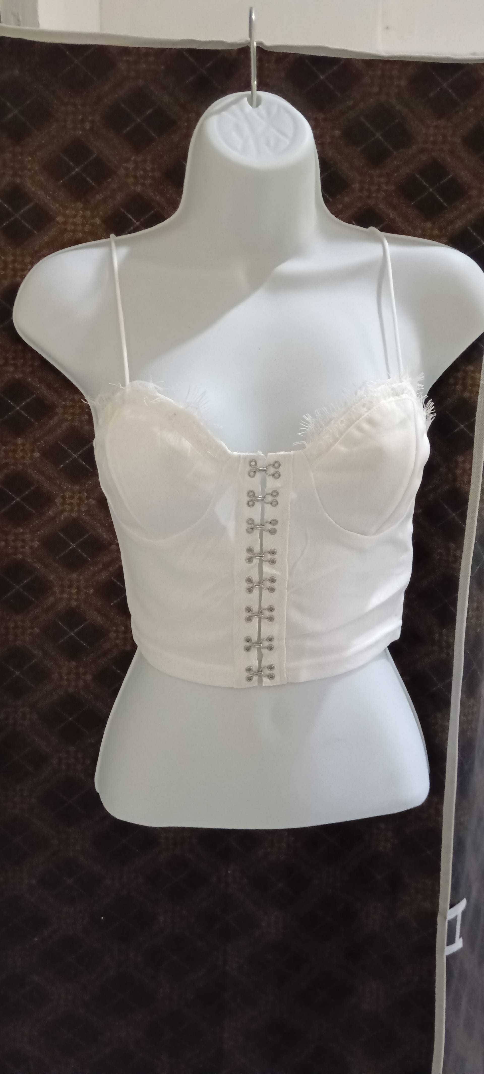 Top Corsé Blanco