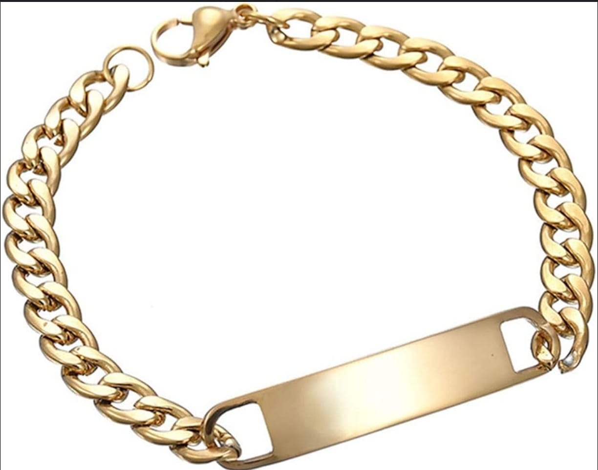 Pulsera Cadena Dorada