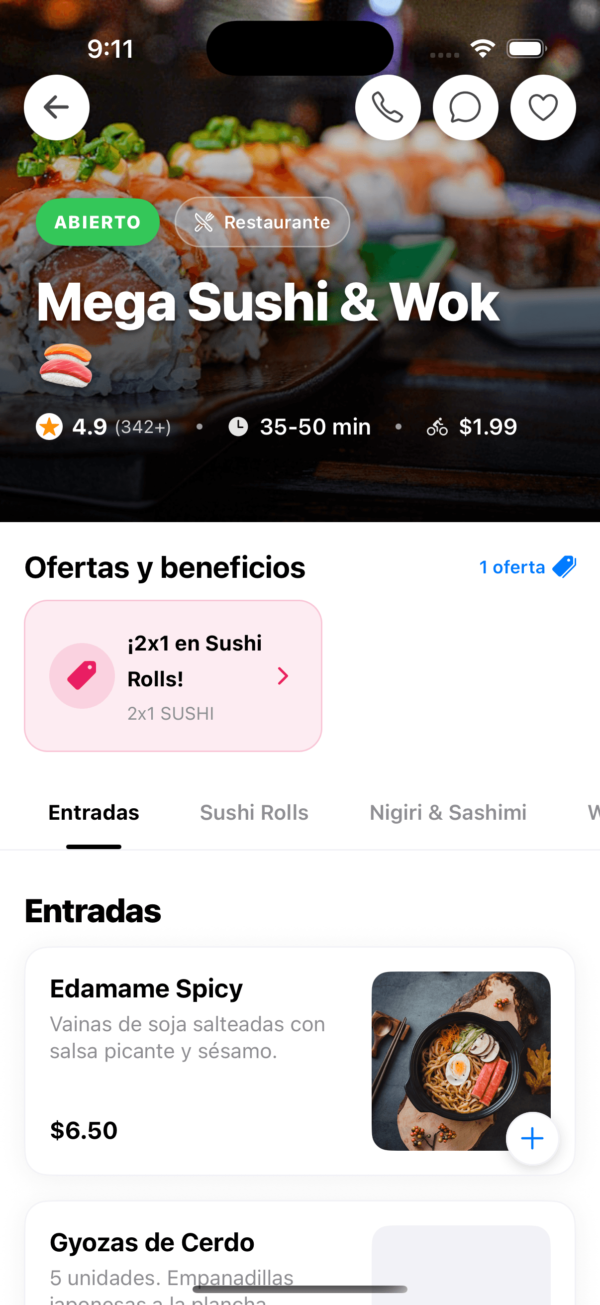 Explorar categorías en Localfy