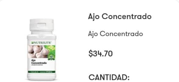 Ajo concentrado