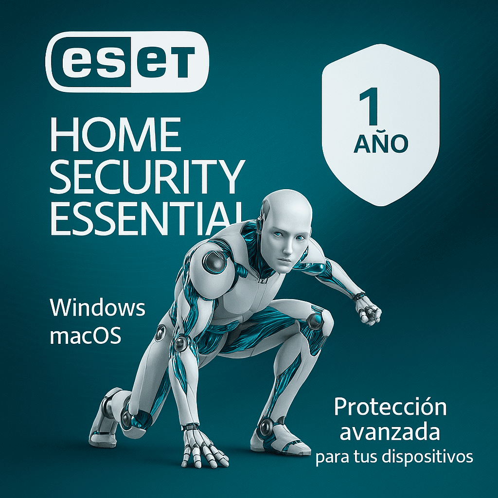 Licencia Eset Home Security Essential - 1 year - Download - 1 device - ESD