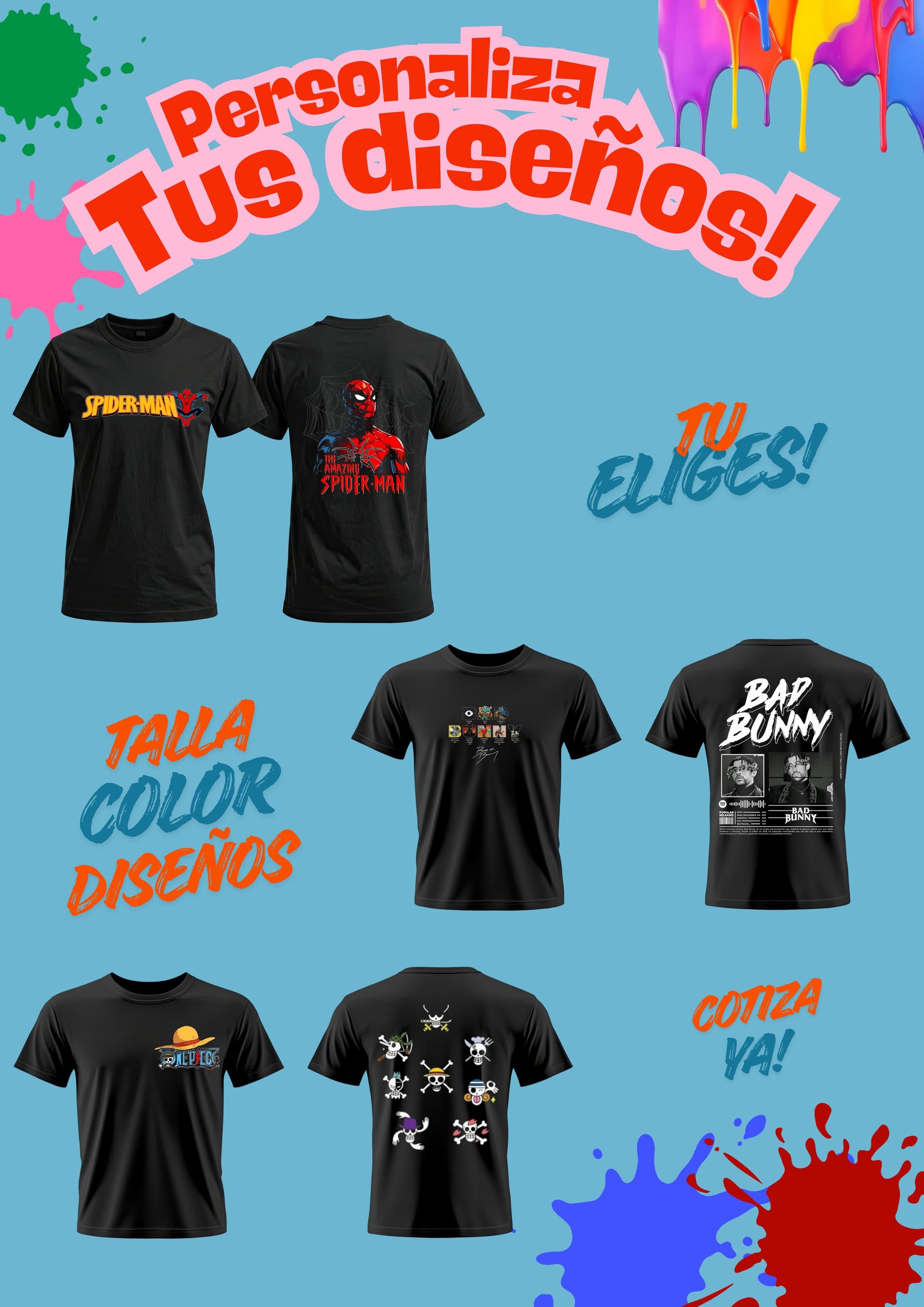 Camisetas personalizadas