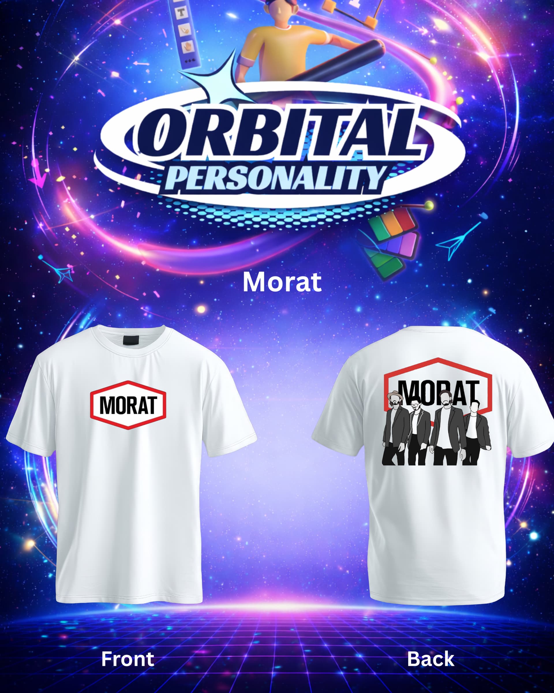 Camiseta diseño MORAT