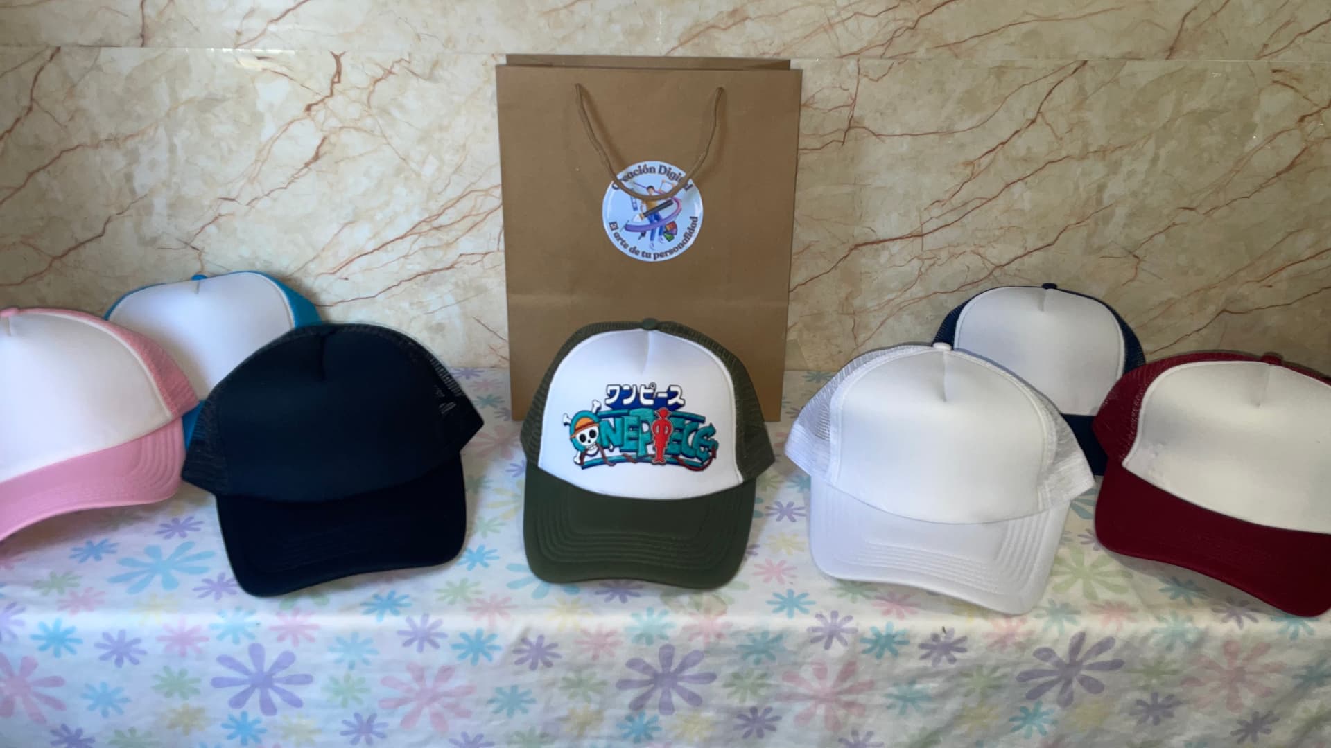 Gorras personalizables
