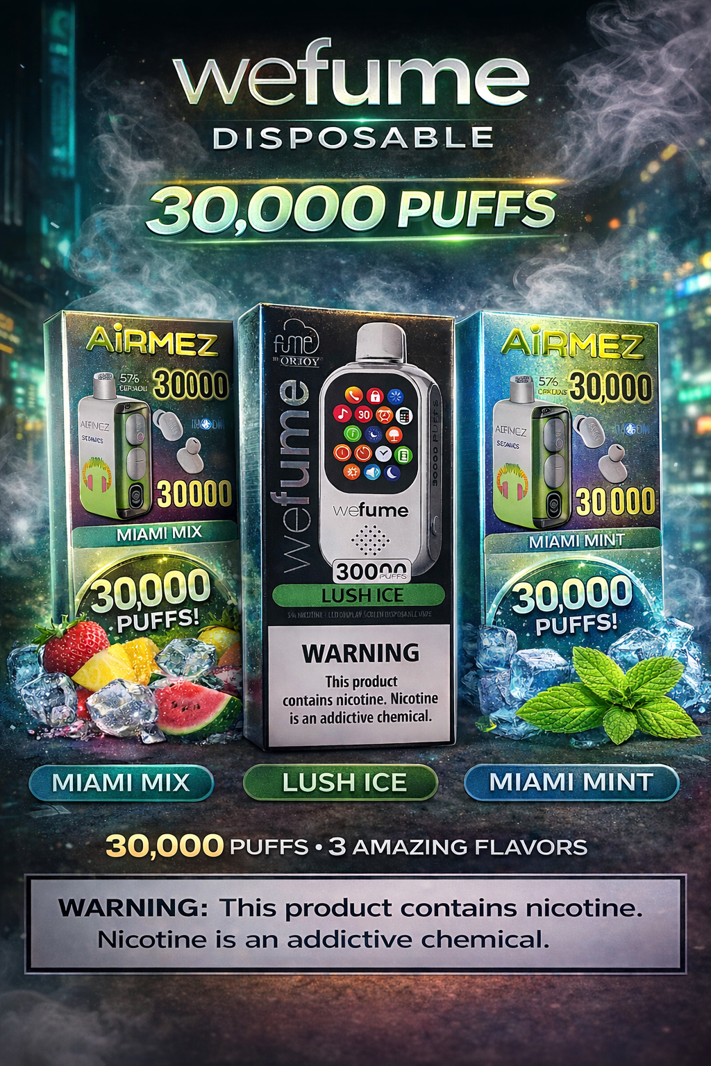 Vape de 30k desechable