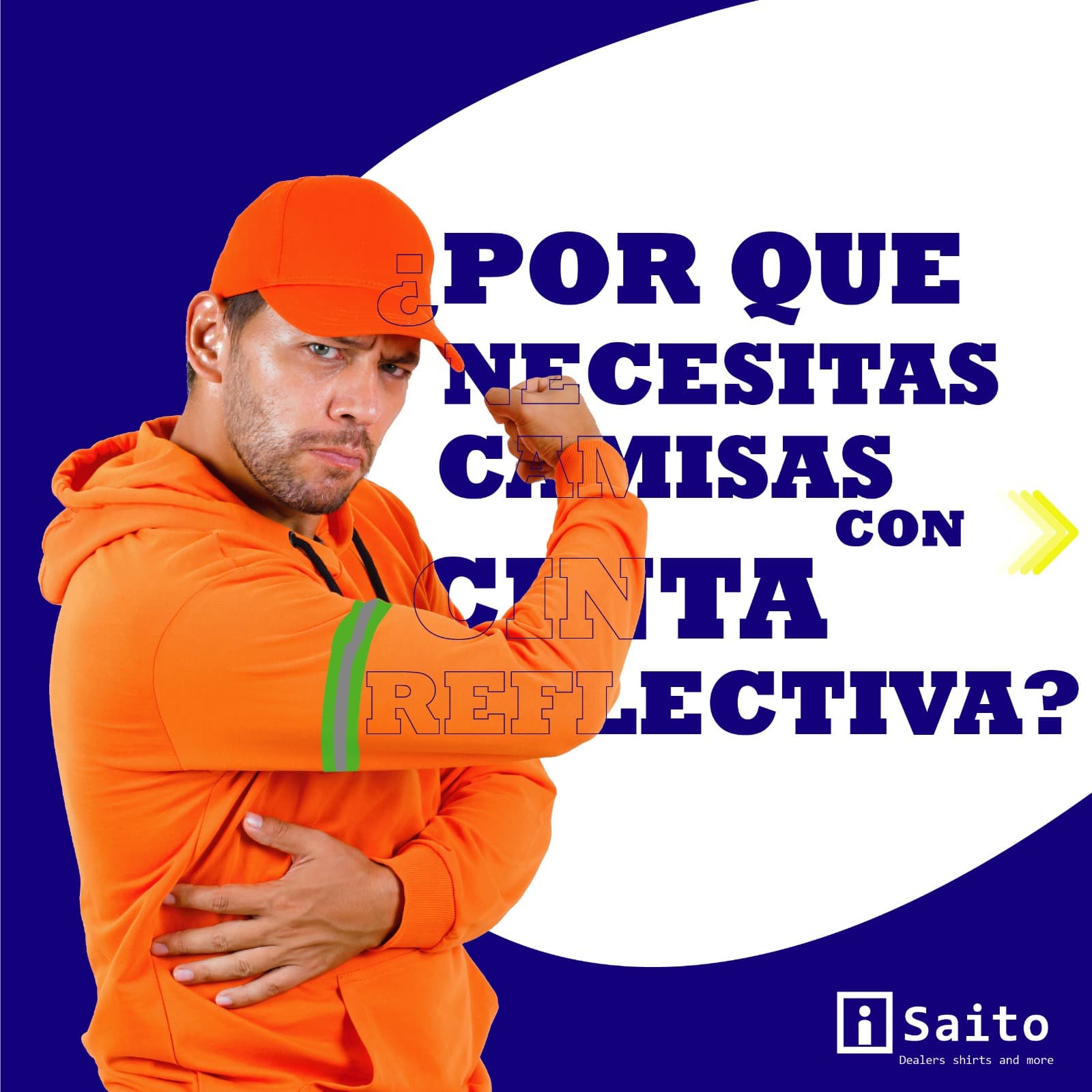 Camisa Reflectiva Naranja