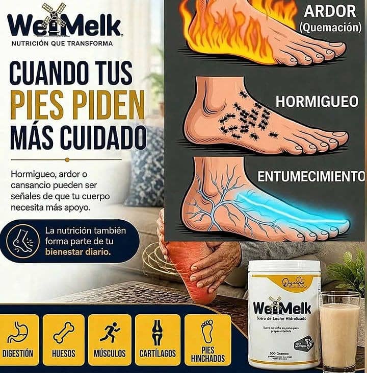 WeMelk Suero de Leche Hidrolizado
