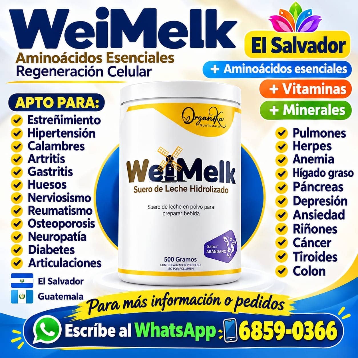 WeiMelk Suero de Leche
