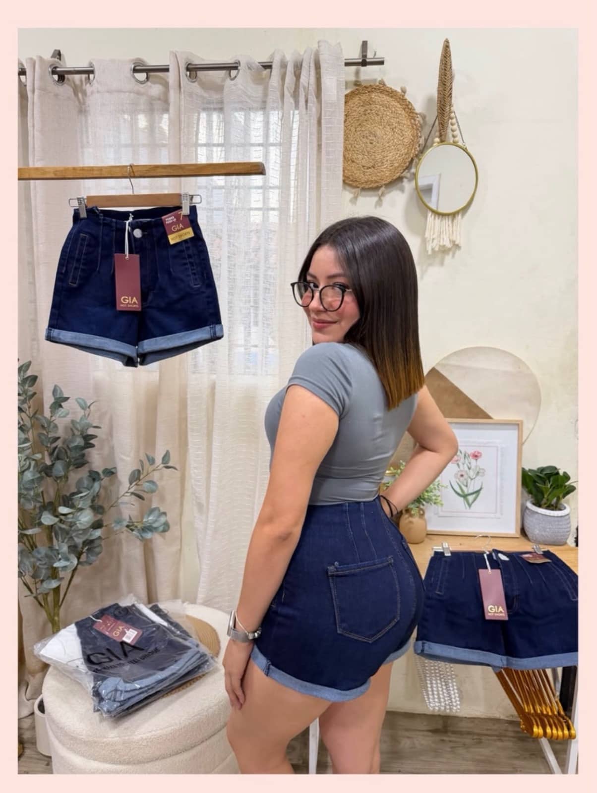 Short de mezclilla GIA