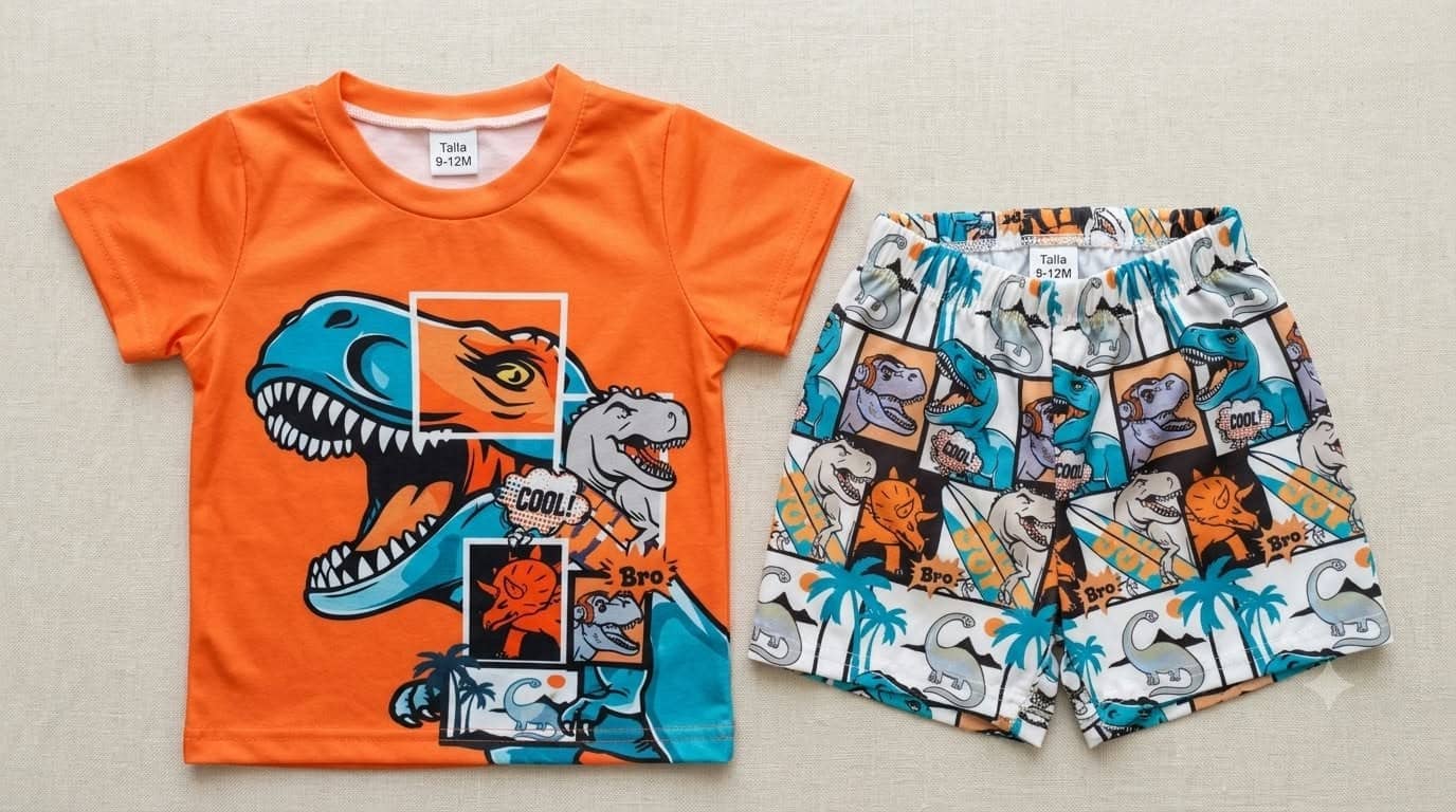 Pijama de dinosaurios