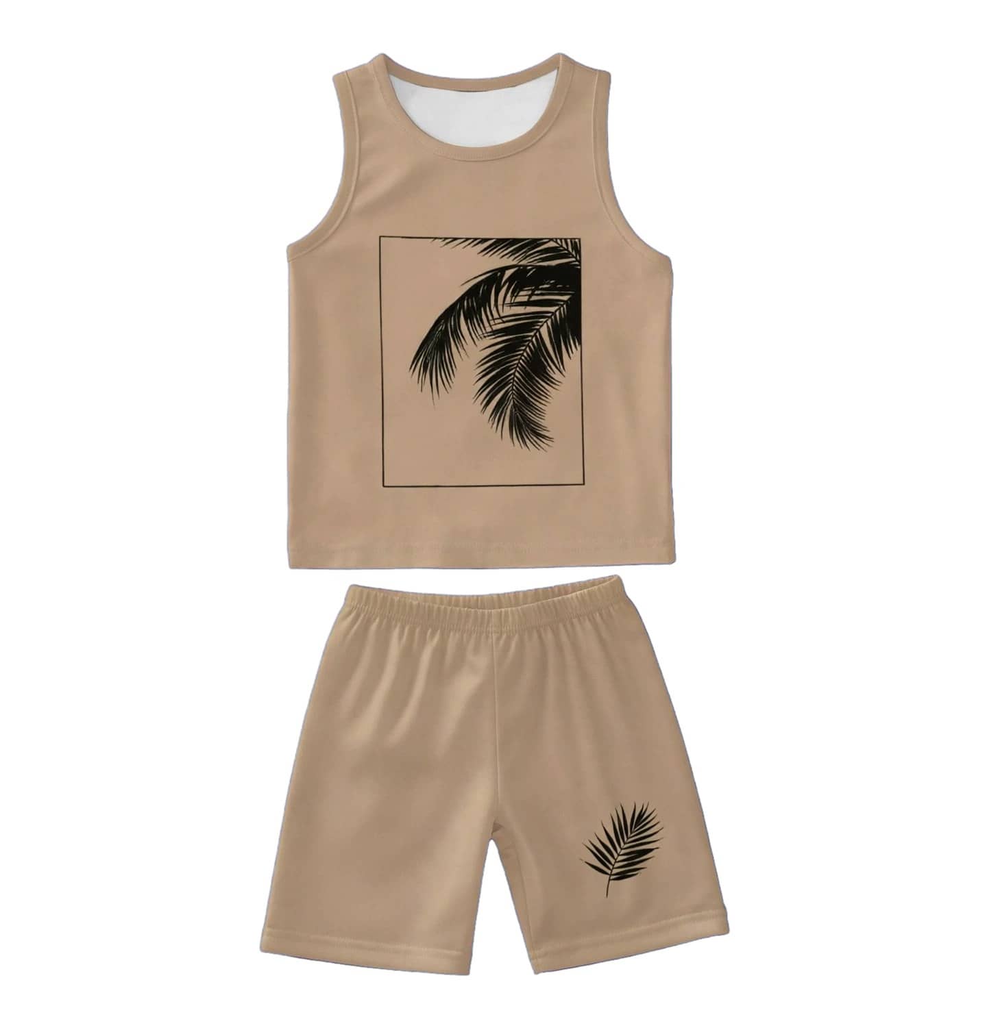 Conjunto playera y short palma