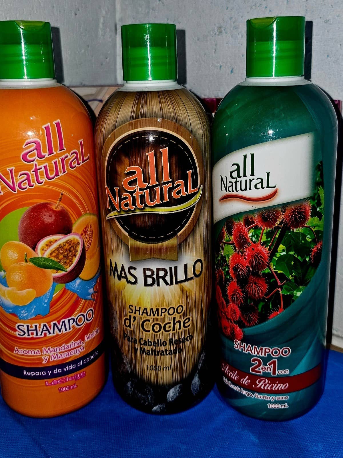 Shampoo All Natural Mas Brillo