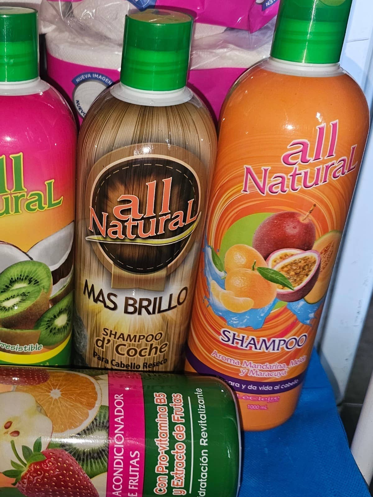 Shampoo All Natural Mas Brillo