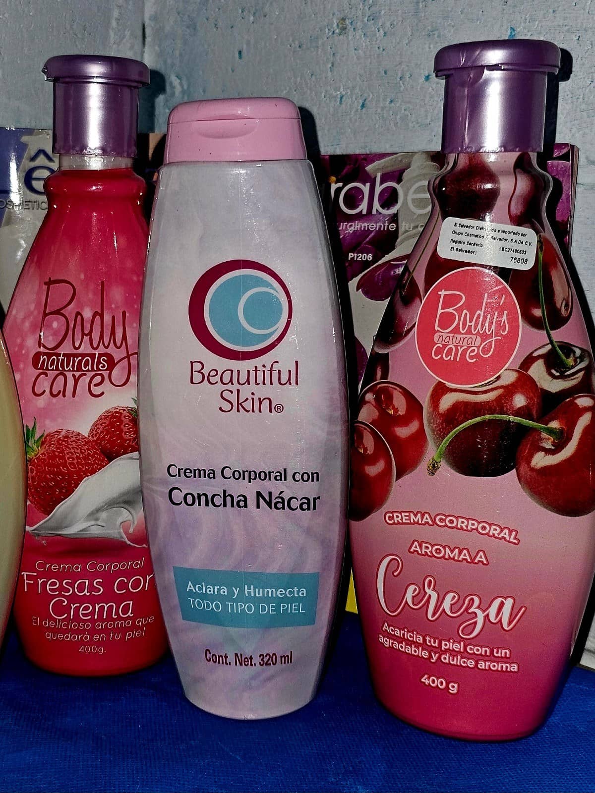 Crema Corporal Concha Nácar
