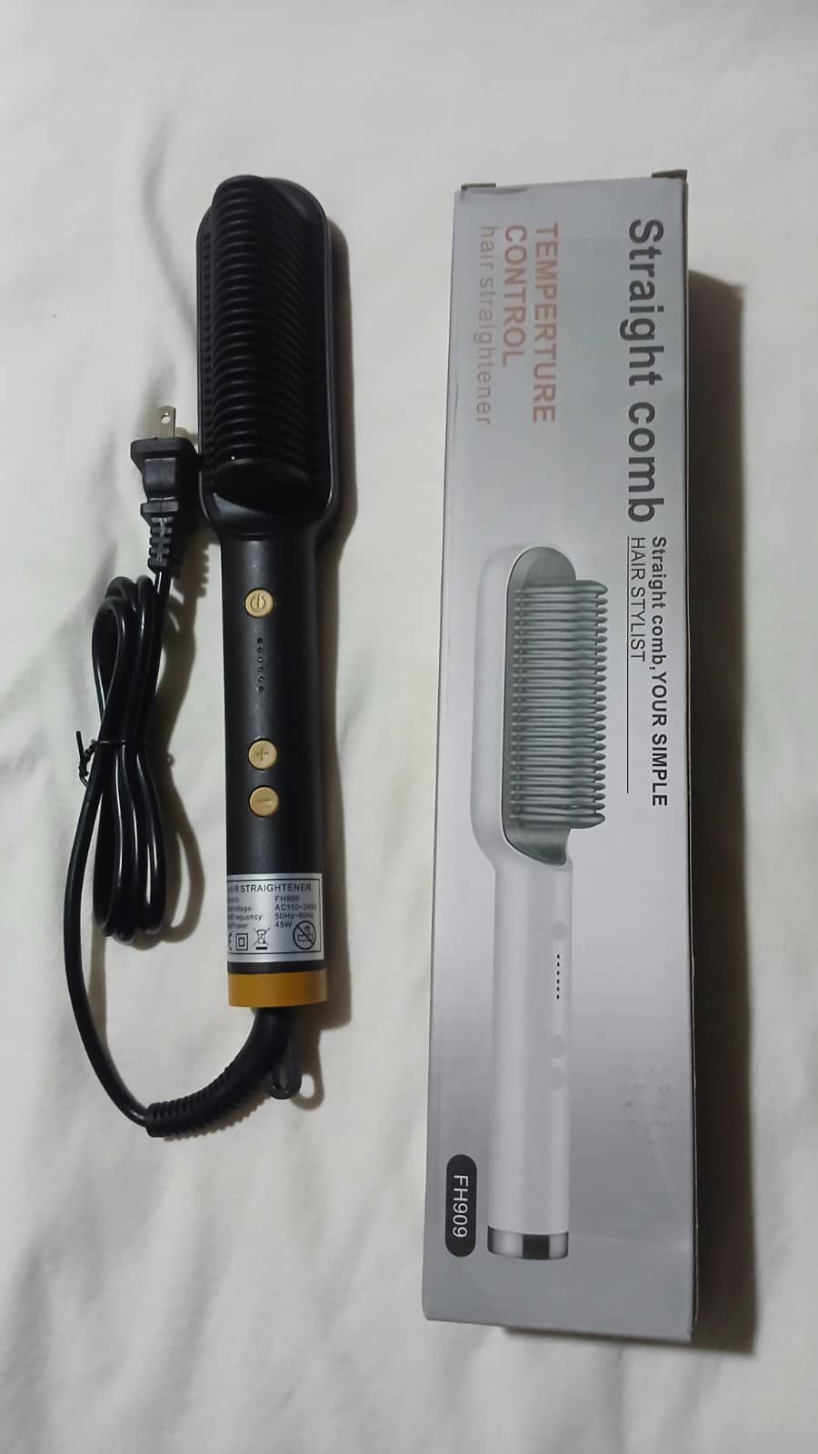 Straight Comb Hair Straightener