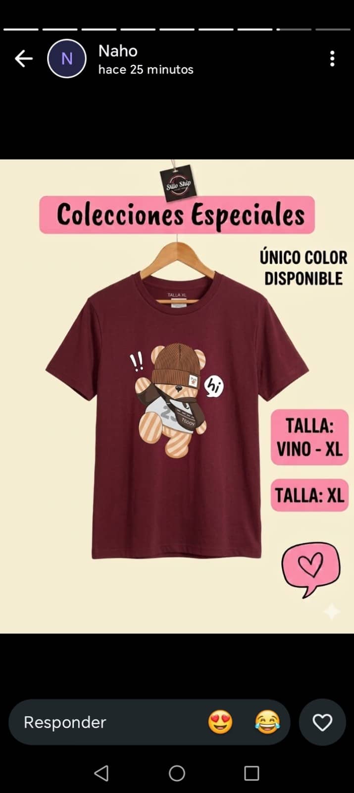 Camiseta Colecci贸n Especial