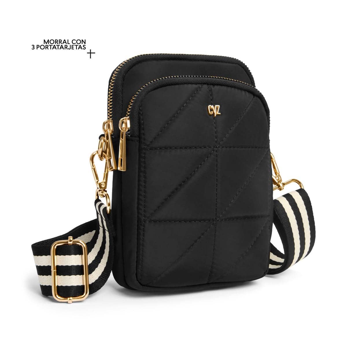 Morral con 3 Portatarjetas