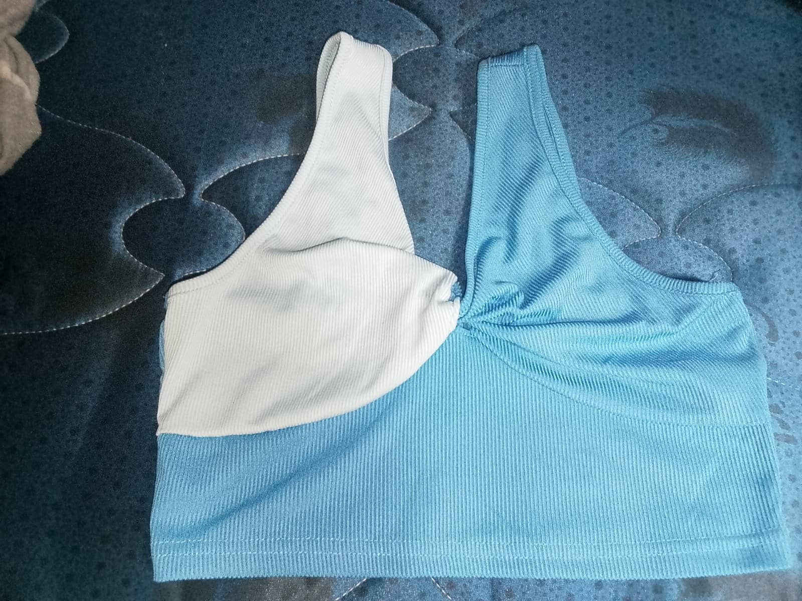 Crop Top Bicolor