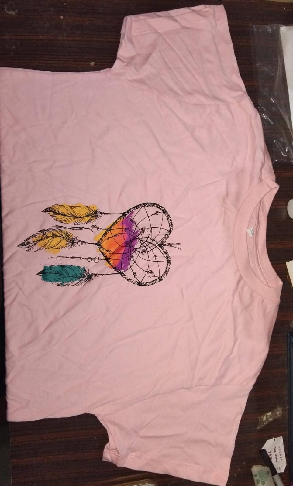 Camiseta Atrapasueños Rosa