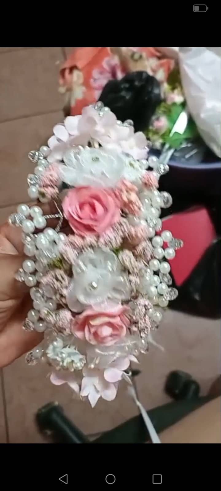 Ramo de flores decorado