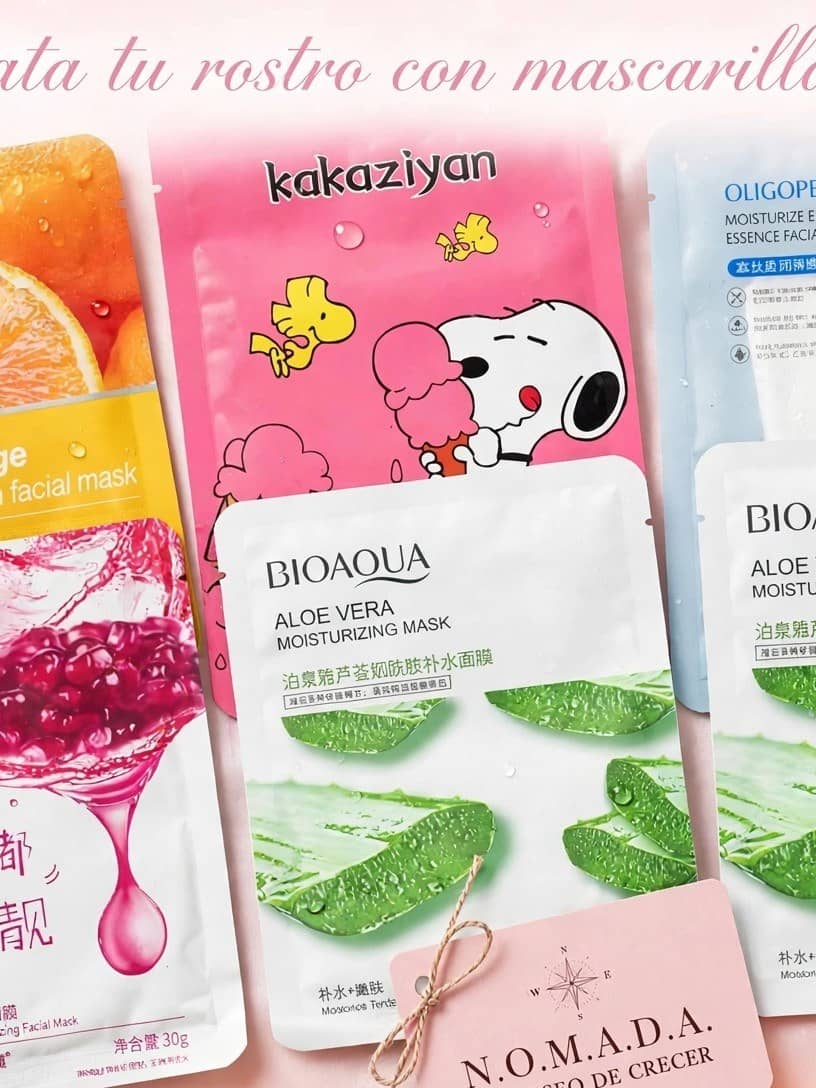 Mascarilla Facial Snoopy