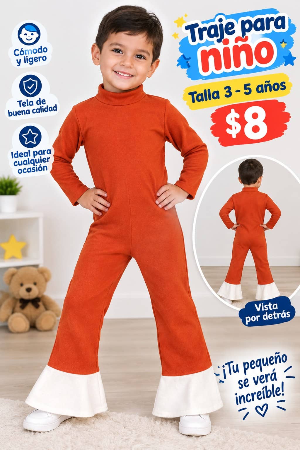 Traje para niño