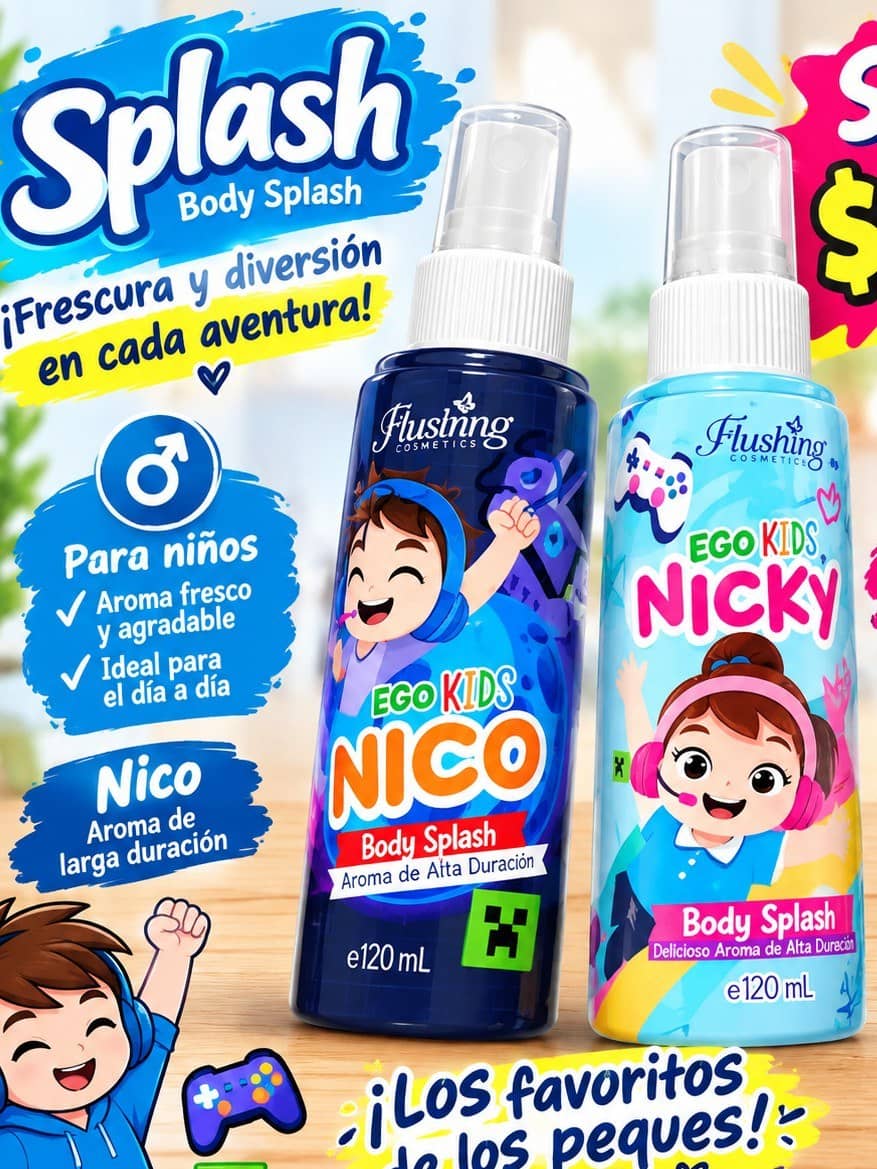 Eco Kids Nico Body Splash
