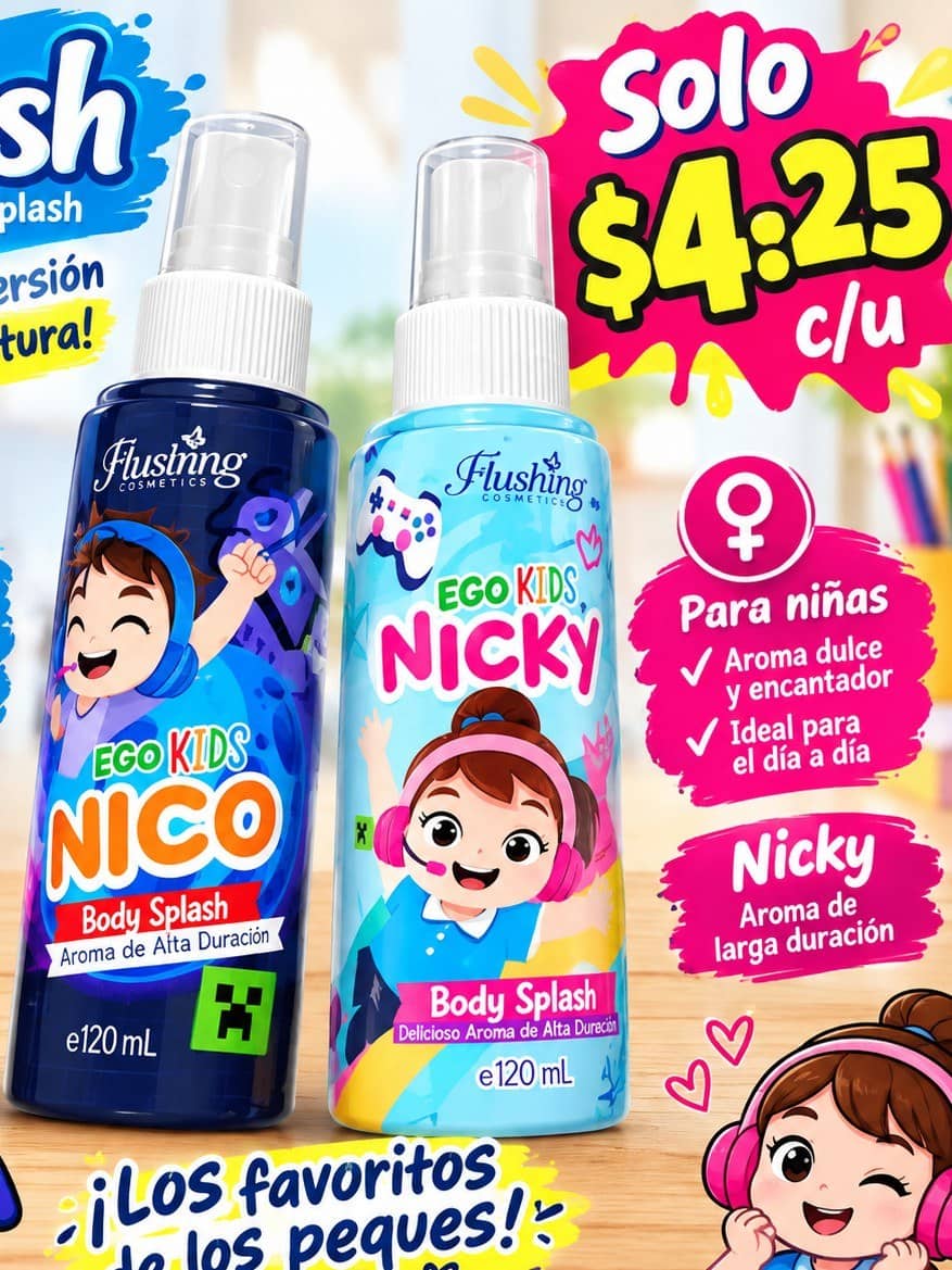 Eco Kids Nicky Body Splash