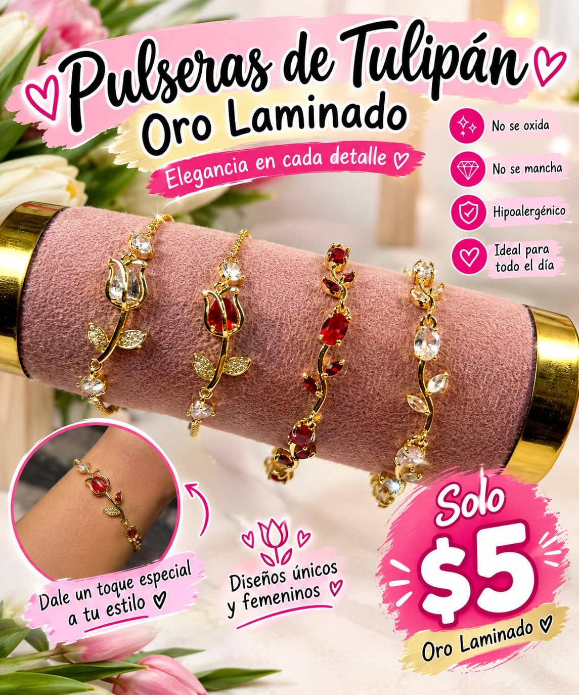 Pulseras y esclavas