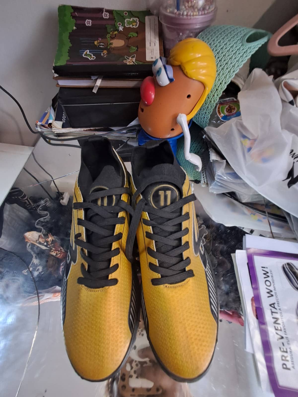 Tenis Deportivos Amarillos