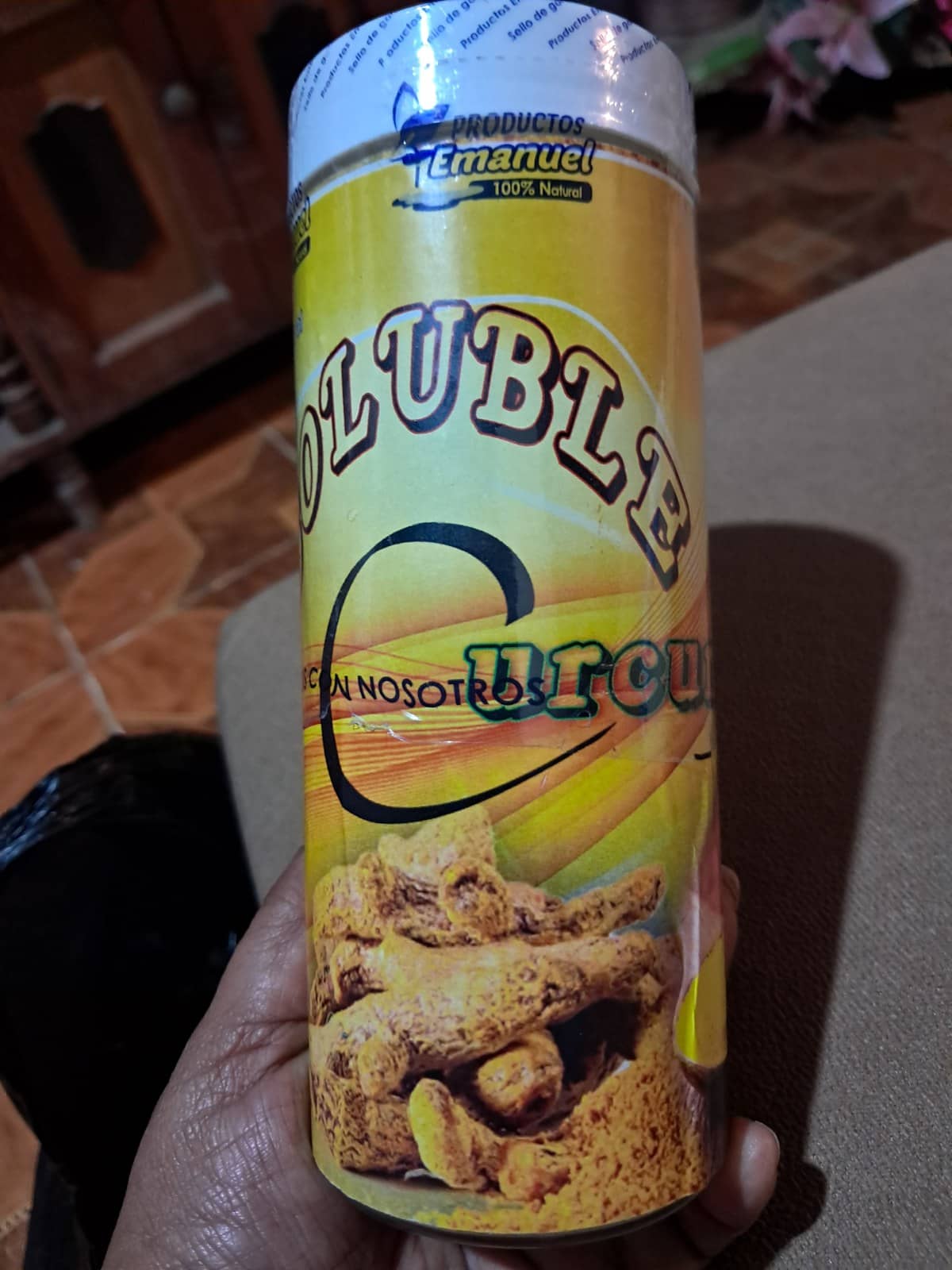 Soluble Cúrcuma