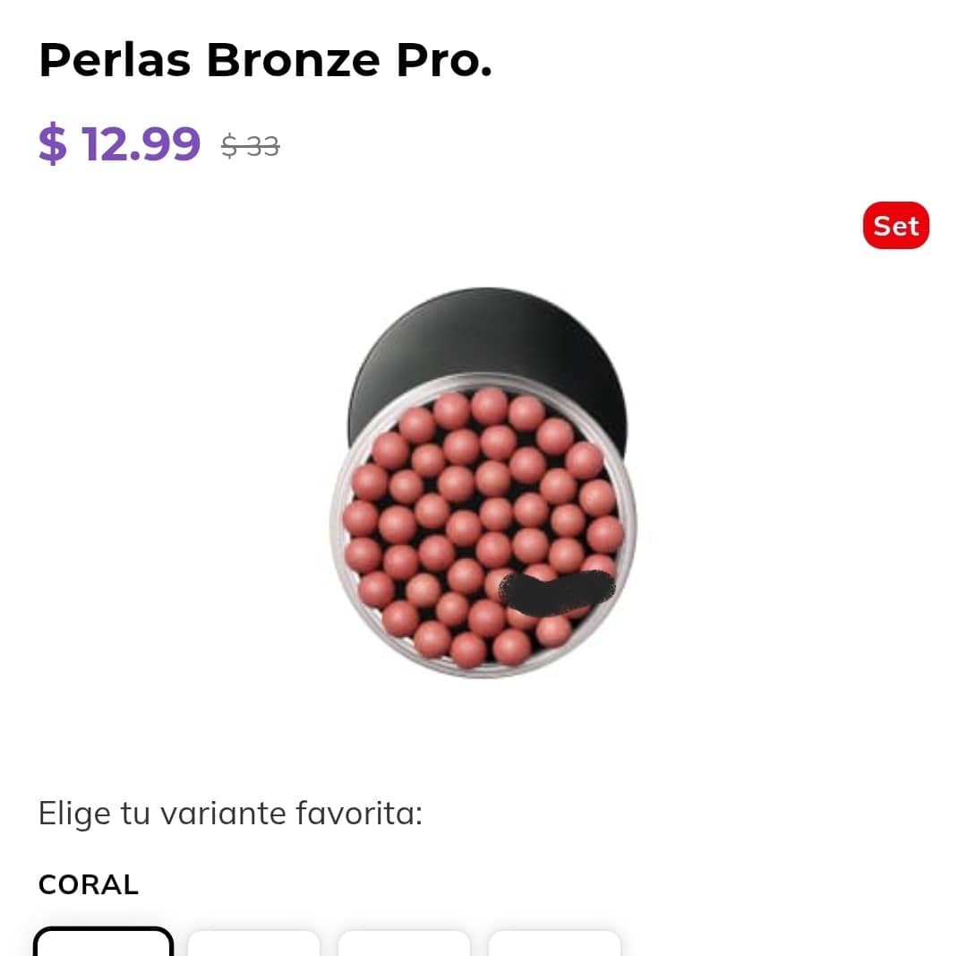 Perlas Bronze Pro.
