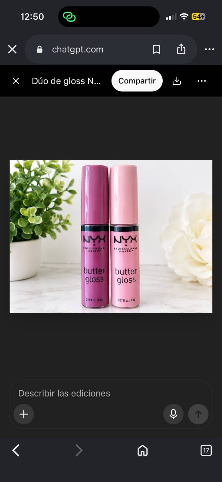 NYX Butter Gloss Rosa