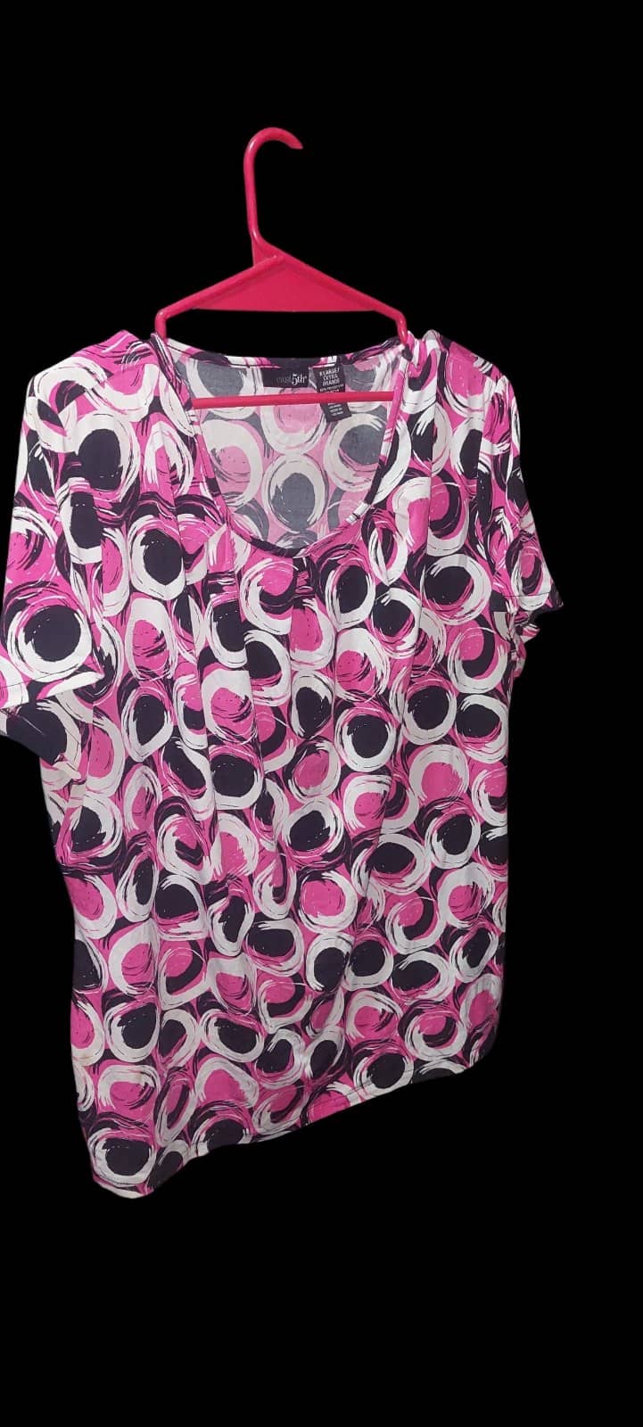 Blusa estampada círculos