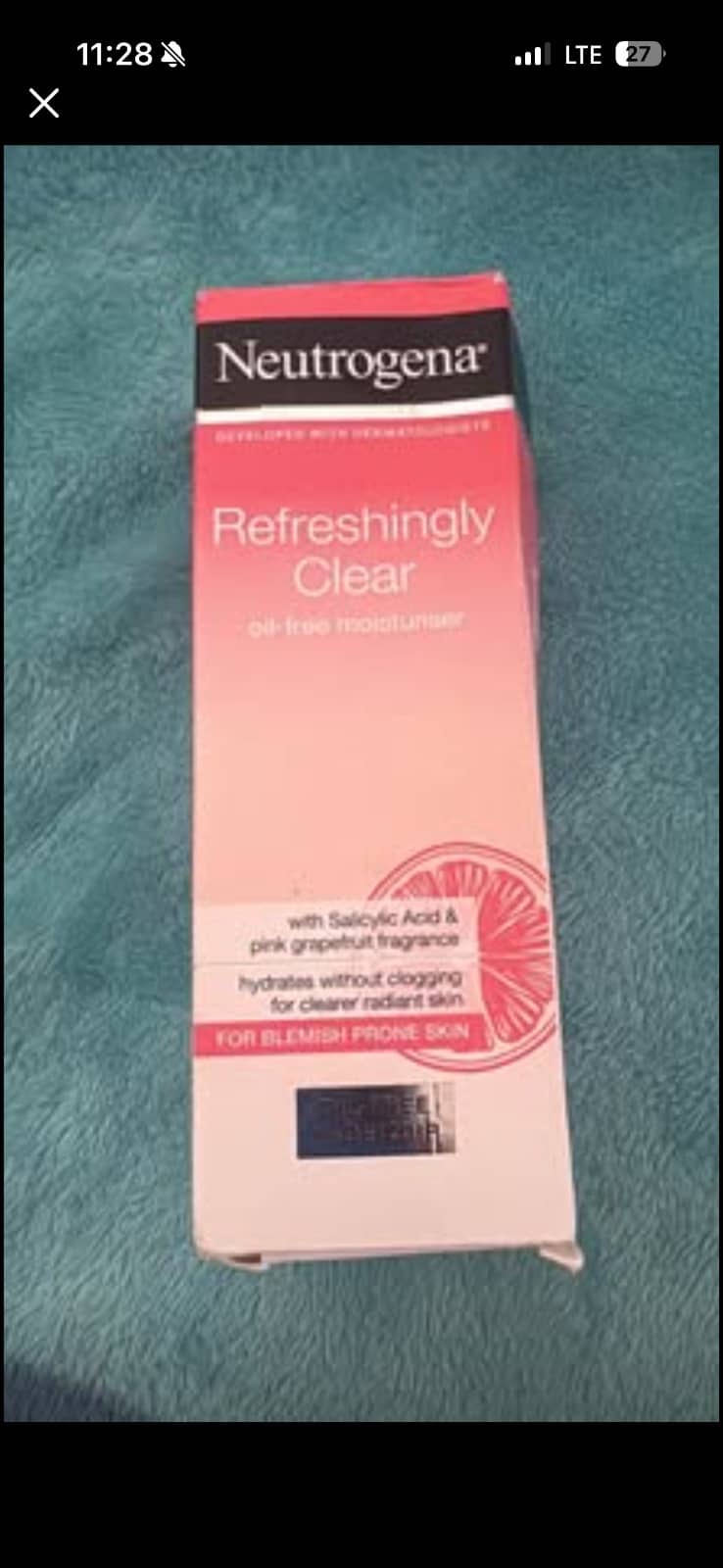 Neutrogena Refreshingly Clear Moisturiser
