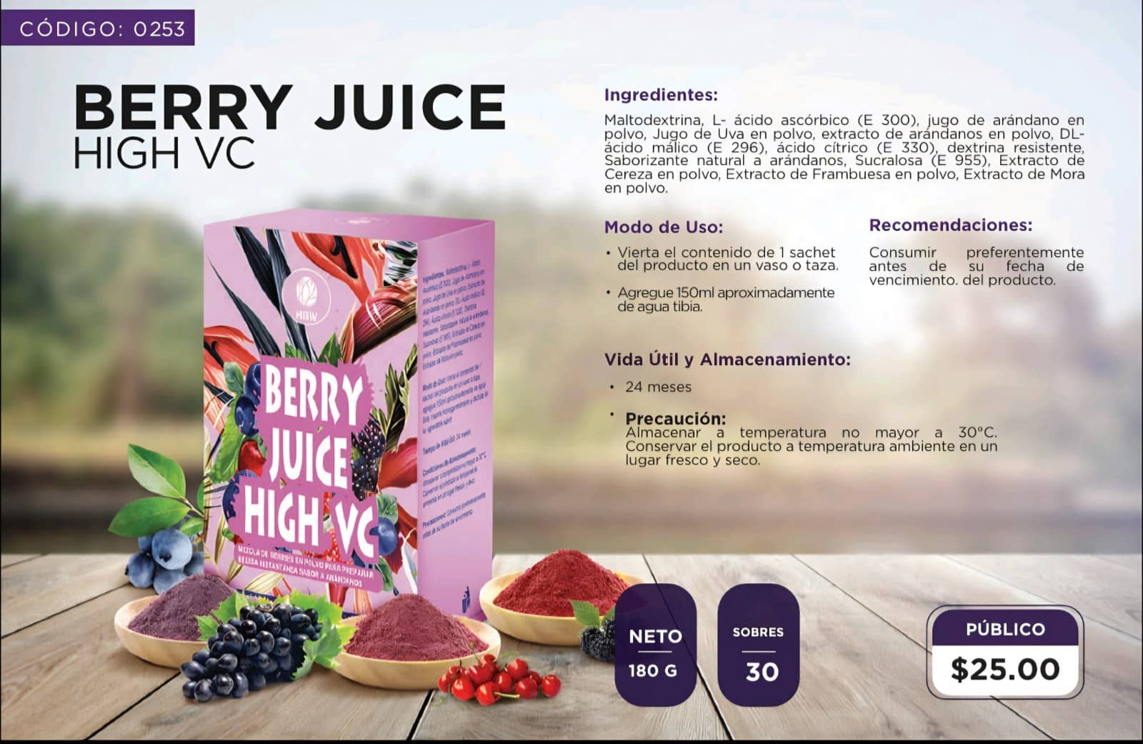 BERRY JUICE HIGH VC